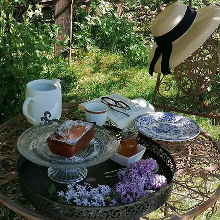 D'hotes Les Magnolias לינה וארוחת בוקר Pontpierre